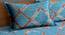 Khloe Bedsheet Set (Turquoise, King Size) by Urban Ladder - Cross View Design 1 - 407308