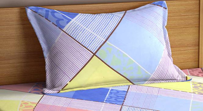 Kyra Bedsheet Set (Single Size) by Urban Ladder - Cross View Design 1 - 407314