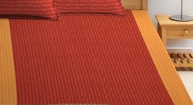 Leilani  Bedding Set (Red, King Size) by Urban Ladder - Front View Design 1 - 407344