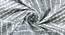 Oriel Bedsheet Set (Grey, Single Size) by Urban Ladder - Design 1 Side View - 407570