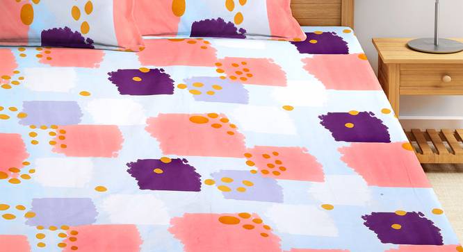 Rose Bedsheet Set (King Size) by Urban Ladder - Front View Design 1 - 407751