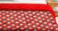 Roland Quilt (Red, King Size) by Urban Ladder - Front View Design 1 - 407756