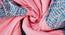 Zain Quilt (Pink, King Size) by Urban Ladder - Design 1 Side View - 407950