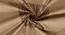 Zaylee Bedsheet Set (Brown, Single Size) by Urban Ladder - Design 1 Side View - 407951