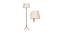 Beatrice Floor Lamp (Cotton Shade Material, Black & Copper, Tan Shade Colour) by Urban Ladder - Cross View Design 1 - 407987