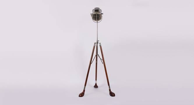 Brigitte Floor Lamp (Brown) by Urban Ladder - Cross View Design 1 - 408065