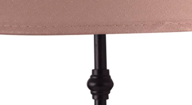 Cooper Table Lamp (Black, Cotton Shade Material, Beige Shade Colour) by Urban Ladder - Design 1 Side View - 408094