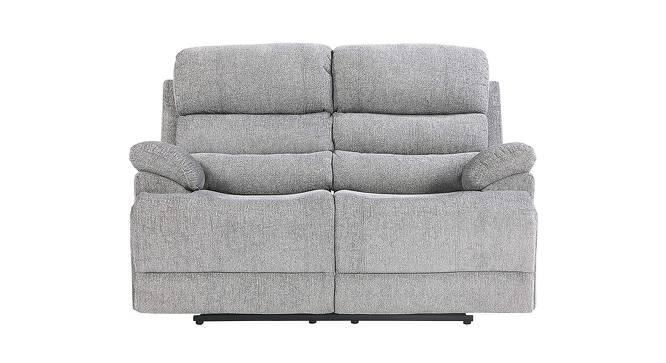 Juniper Recliner (Light Grey, Two Seater) by Urban Ladder - Front View Design 1 - 408234