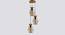 Doriane Hanging Lamp (Black & Brass) by Urban Ladder - Cross View Design 1 - 408315