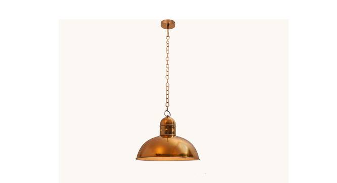 Elena Hanging Lamp (Copper) by Urban Ladder - Design 1 Side View - 408335