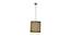 Enide Hanging Lamp (Chrome & White) by Urban Ladder - Design 1 Side View - 408342