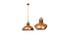 Elena Hanging Lamp (Copper) by Urban Ladder - Front View Design 1 - 408350