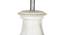 Garland Table Lamp (Off White, White Shade Colour, Cotton Shade Material) by Urban Ladder - Front View Design 1 - 408422