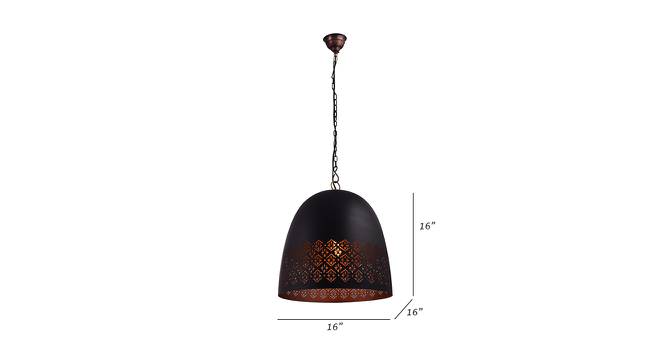 Felice Hanging Lamp (Black) by Urban Ladder - Design 1 Dimension - 408431