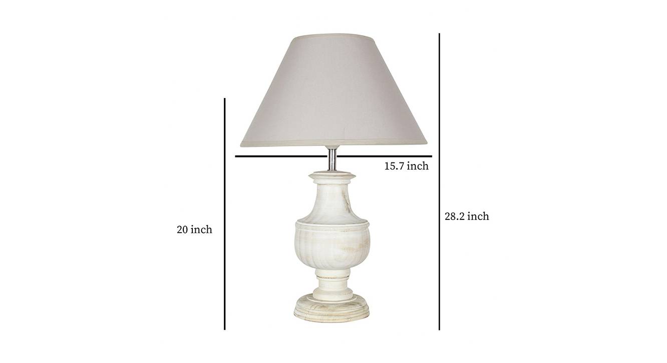 Garland table lamp off white 6