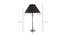 Everett Table Lamp (Black Shade Colour, Cotton Shade Material, Chrome) by Urban Ladder - Design 1 Dimension - 408447