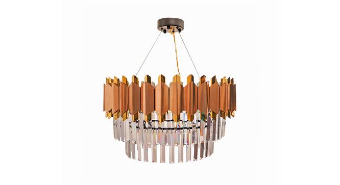 Laralyn Chandelier (Brass & Copper) by Urban Ladder - Cross View Design 1 - 408470