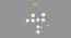 Jasmon Chandelier (Brass & White) by Urban Ladder - Cross View Design 1 - 408473