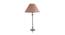 Jaxson Table Lamp (Cotton Shade Material, Beige Shade Colour, Chrome) by Urban Ladder - Cross View Design 1 - 408482