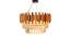 Laralyn Chandelier (Brass & Copper) by Urban Ladder - Design 1 Side View - 408492