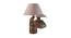 Kinsley Table Lamp (Cotton Shade Material, Beige Shade Colour, Natural Wood) by Urban Ladder - Design 1 Side View - 408505