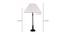 Landon Table Lamp (Black, White Shade Colour, Cotton Shade Material) by Urban Ladder - Design 1 Dimension - 408529