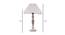 Kurt Table Lamp (White, White Shade Colour, Cotton Shade Material) by Urban Ladder - Design 1 Dimension - 408540