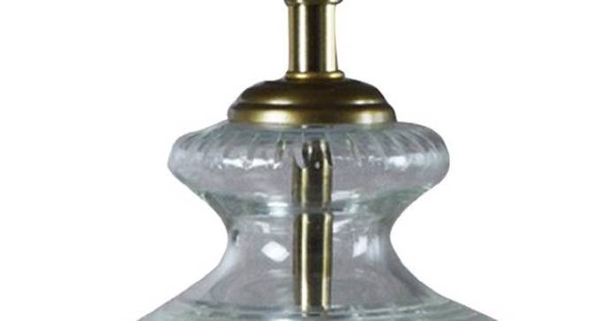 Martin Table Lamp (Cotton Shade Material, Beige Shade Colour, transparent) by Urban Ladder - Design 1 Side View - 408600