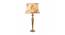 Philip Table Lamp (Brass, Cotton Shade Material, Printed Shade Colour) by Urban Ladder - Design 1 Side View - 408607