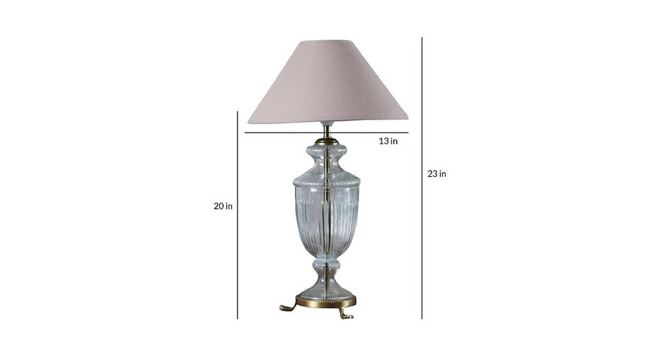 Martin   beige table lamp transparent 6