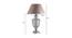 Milan Table Lamp (Cotton Shade Material, Beige Shade Colour, Clear Glass) by Urban Ladder - Design 1 Dimension - 408635