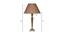 Oliver Table Lamp (Antique Brass, Cotton Shade Material, Beige Shade Colour) by Urban Ladder - Design 1 Dimension - 408638