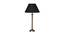 Wesley Table Lamp (Black Shade Colour, Cotton Shade Material, Brown & Metal Grey) by Urban Ladder - Cross View Design 1 - 408656