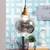 Emeline hanging lamp beige silver lp