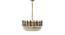 Althia Chandelier (Rose Gold & Smoke) by Urban Ladder - Cross View Design 1 - 408699