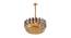 Althia Chandelier (Rose Gold & Smoke) by Urban Ladder - Rear View Design 1 - 408745