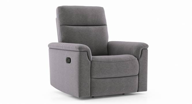 Barnes Recliner (One Seater, Lava Grey) by Urban Ladder - Cross View Design 1 - 408765