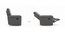Barnes Recliner (One Seater, Lava Grey) by Urban Ladder - Design 1 Details - 408774