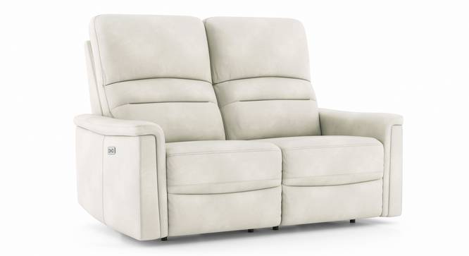 Laurence Motorized Recliner (Two Seater, Cannoli Cream) by Urban Ladder - Cross View Design 1 - 408811