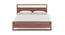 Desdra Bed (King Bed Size, Matte Finish) by Urban Ladder - Front View Design 1 - 408875