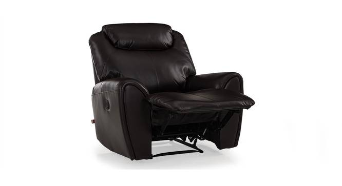 Anton Recliner (Brown, One Seater) by Urban Ladder - Cross View Design 1 - 408898