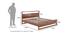 Desdra Bed (King Bed Size, Matte Finish) by Urban Ladder - Rear View Design 1 - 408940