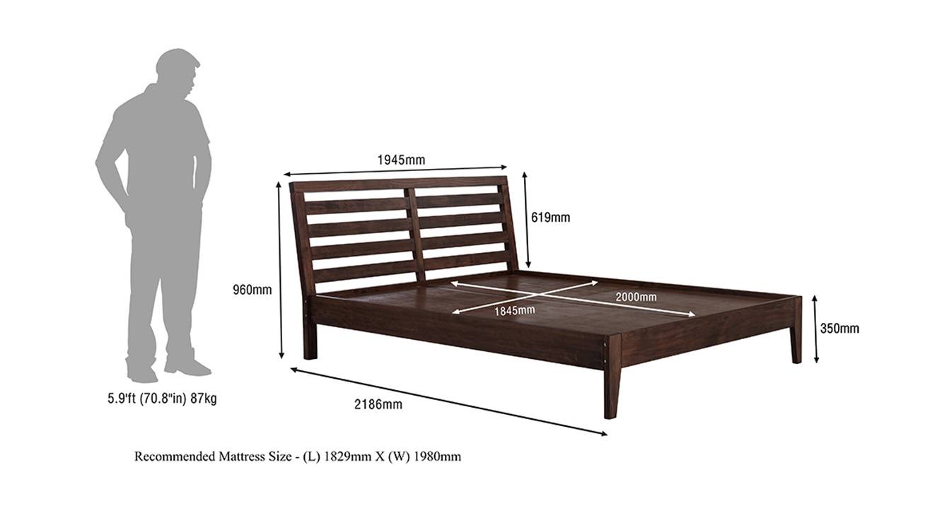 Dorothy bed  king brown 6
