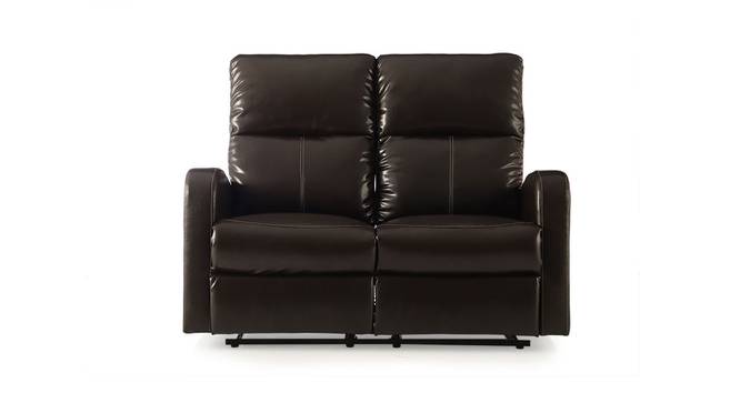 Dylan Recliner (Black, Two Seater) by Urban Ladder - Front View Design 1 - 408977