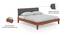 Dudley Bed (Queen Bed Size, Matte Finish) by Urban Ladder - Cross View Design 1 - 408980