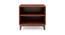 Jessica Bedside Table (Brown) by Urban Ladder - Front View Design 1 - 409059
