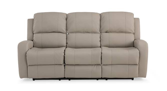 Jameson Recliner (Grey, Three Seater) by Urban Ladder - Front View Design 1 - 409070