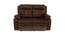 Hemingway Recliner (Brown, Two Seater) by Urban Ladder - Front View Design 1 - 409072