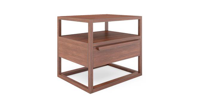 Joni Bedside Table (Brown) by Urban Ladder - Cross View Design 1 - 409075
