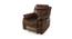 Hemingway Recliner (Brown, One Seater) by Urban Ladder - Design 1 Side View - 409101